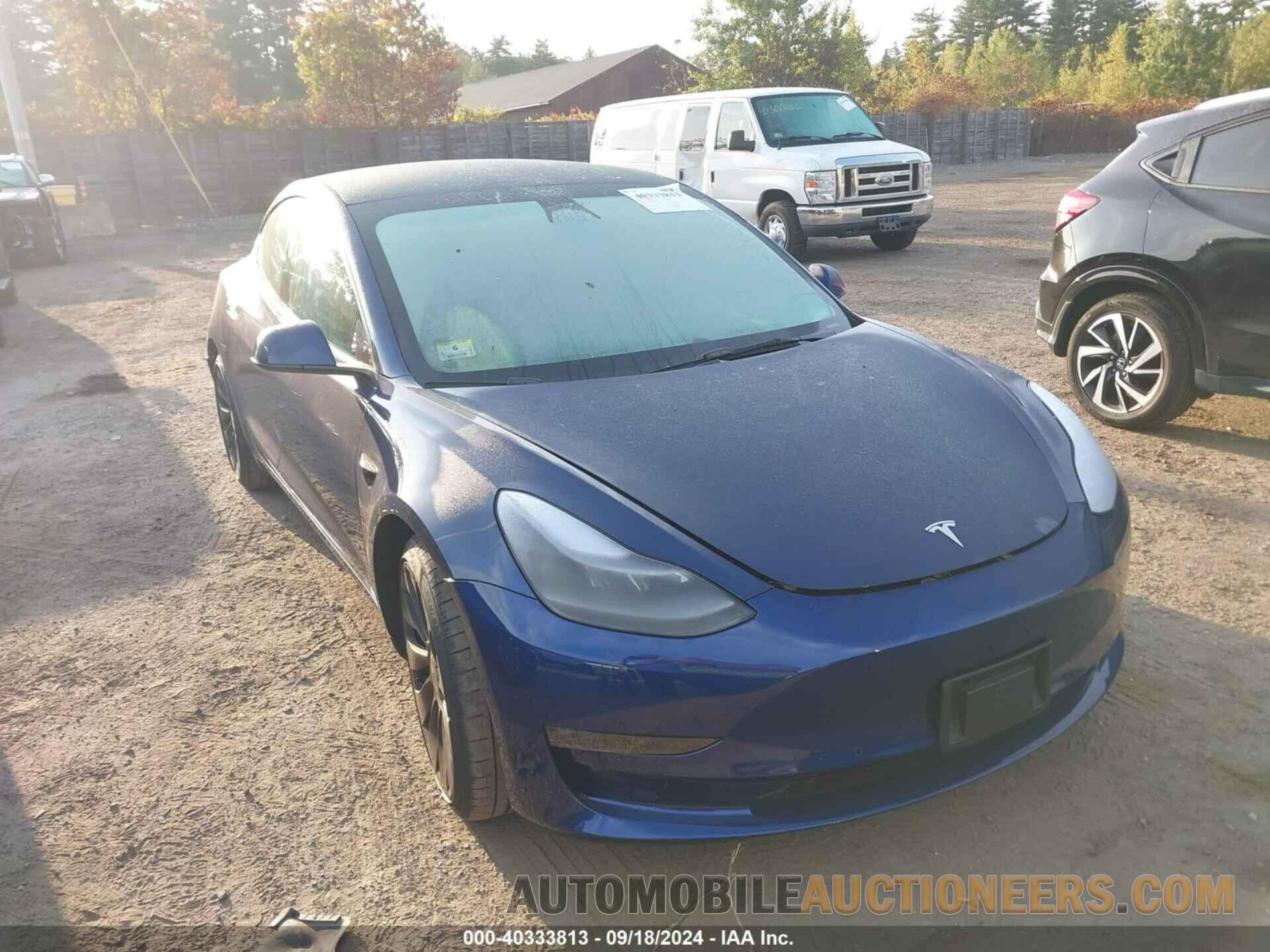 5YJ3E1EC0NF268658 TESLA MODEL 3 2022