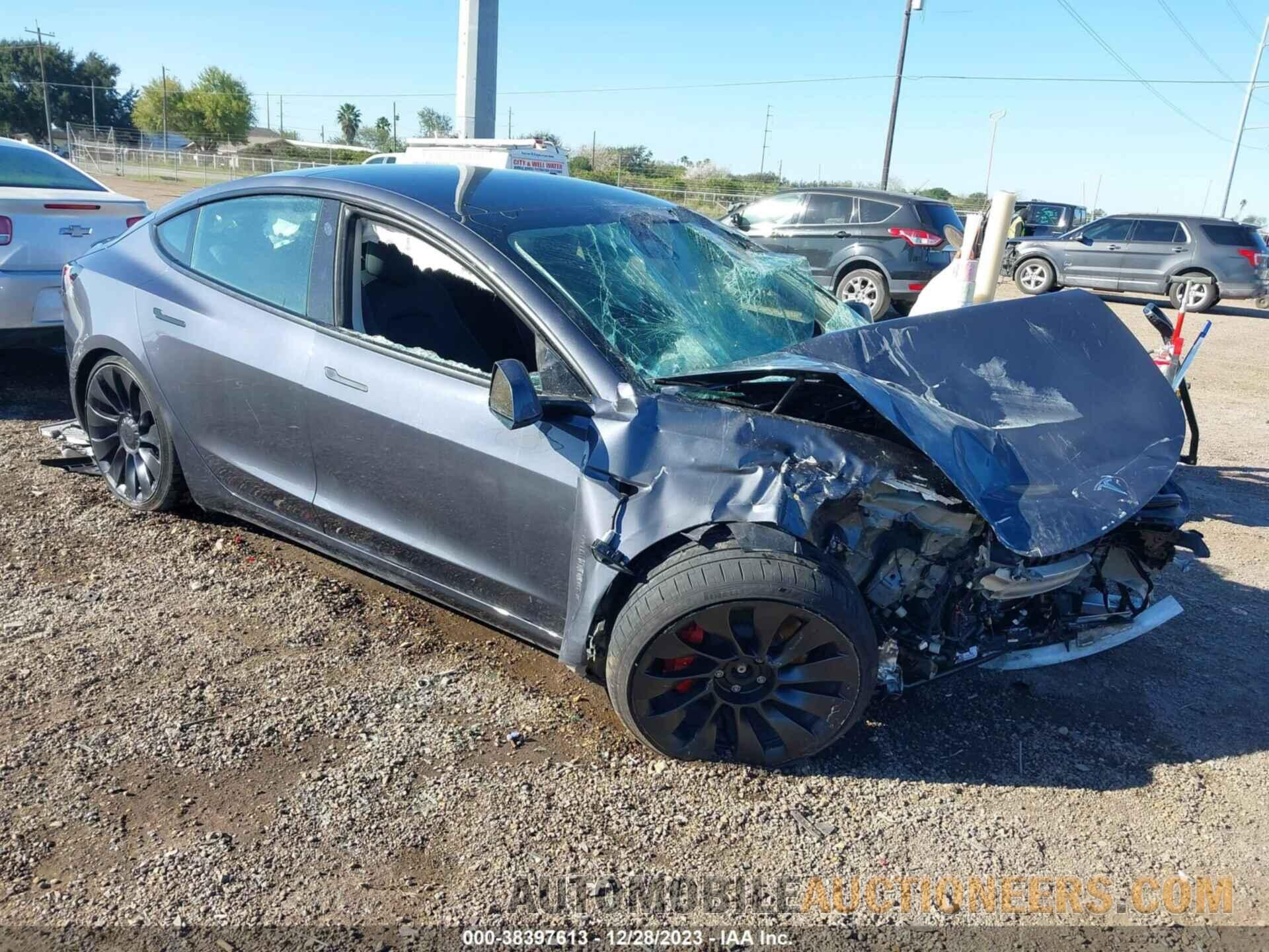 5YJ3E1EC0NF269602 TESLA MODEL 3 2022