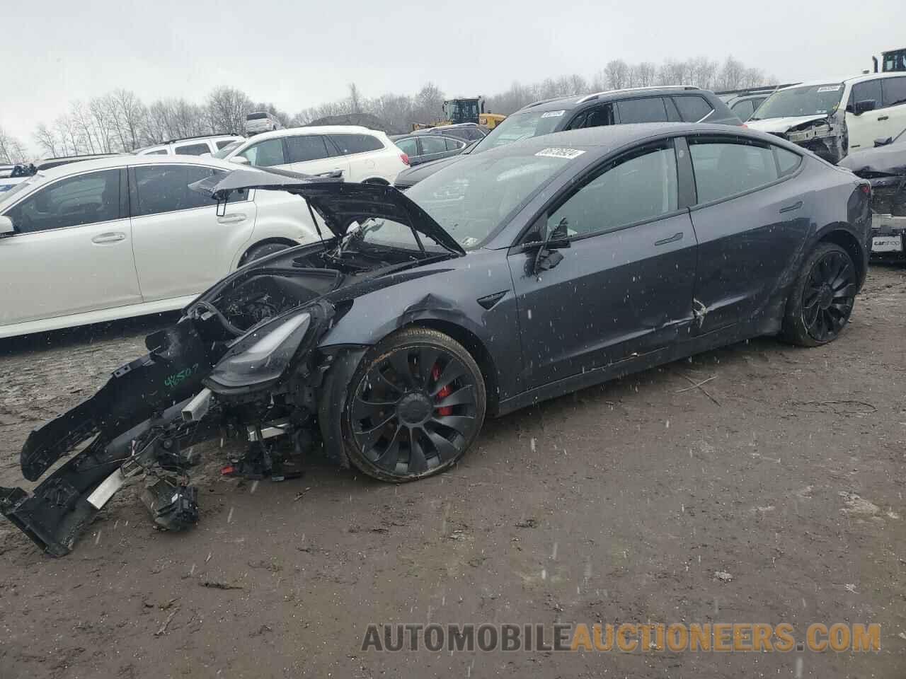 5YJ3E1EC0NF269745 TESLA MODEL 3 2022