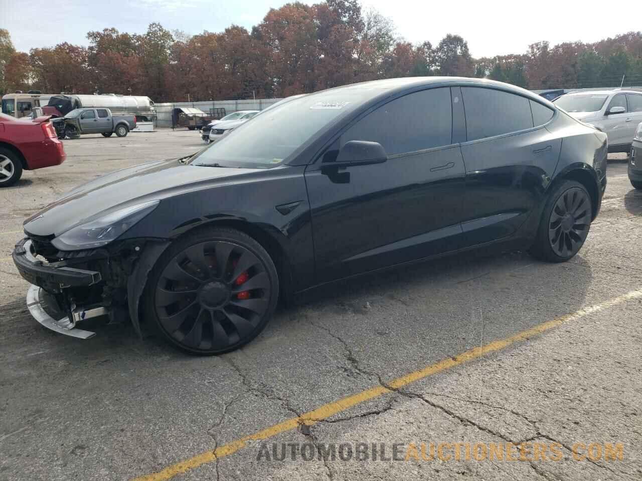 5YJ3E1EC0NF274864 TESLA MODEL 3 2022