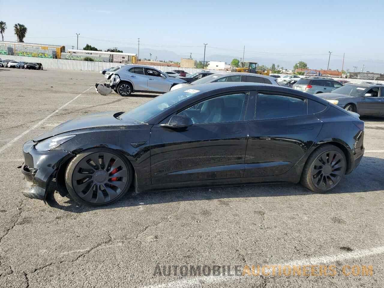 5YJ3E1EC0NF316708 TESLA MODEL 3 2022