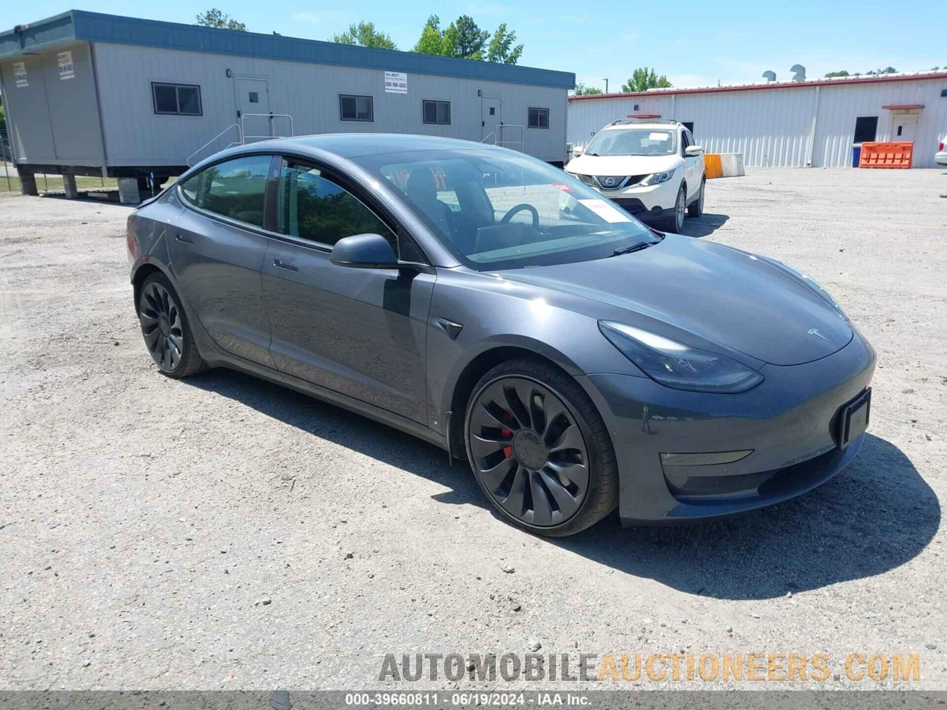 5YJ3E1EC0NF344640 TESLA MODEL 3 2022