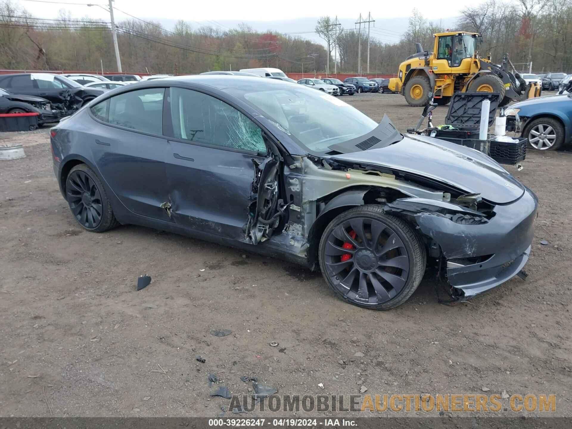 5YJ3E1EC0NF362071 TESLA MODEL 3 2022