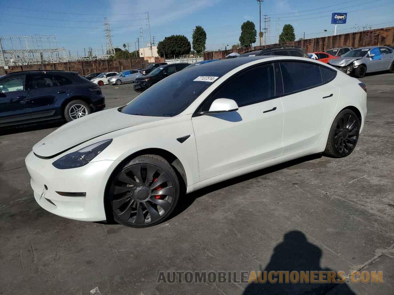 5YJ3E1EC0PF592583 TESLA MODEL 3 2023