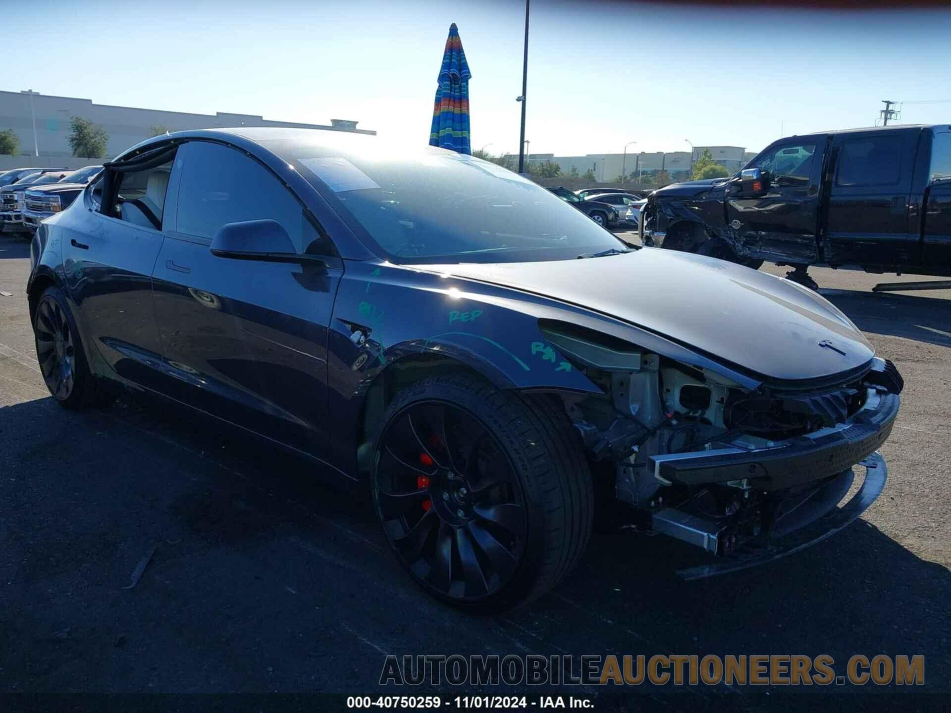 5YJ3E1EC0PF701558 TESLA MODEL 3 2023