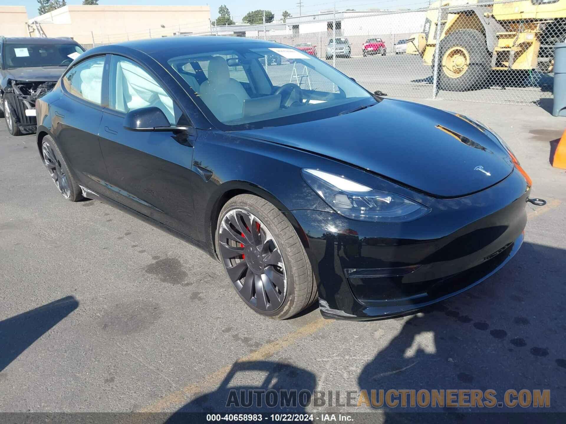 5YJ3E1EC0PF712222 TESLA MODEL 3 2023