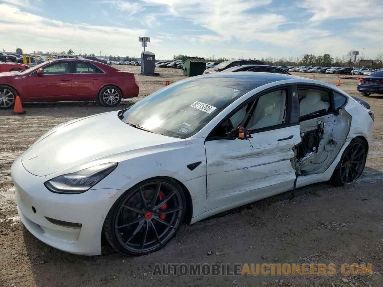 5YJ3E1EC1LF642210 TESLA MODEL 3 2020