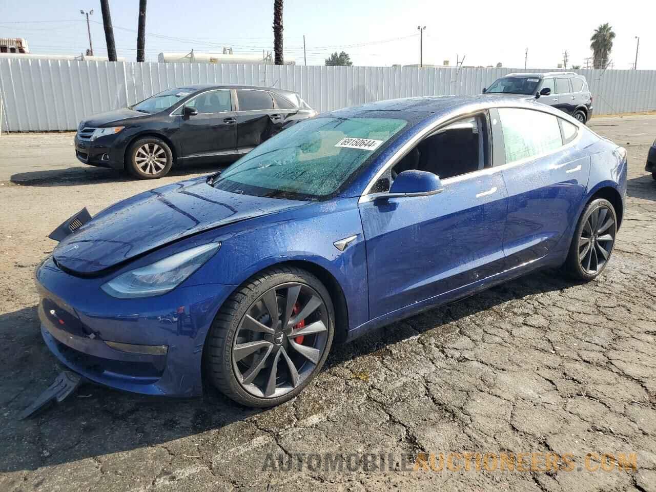 5YJ3E1EC1LF713874 TESLA MODEL 3 2020