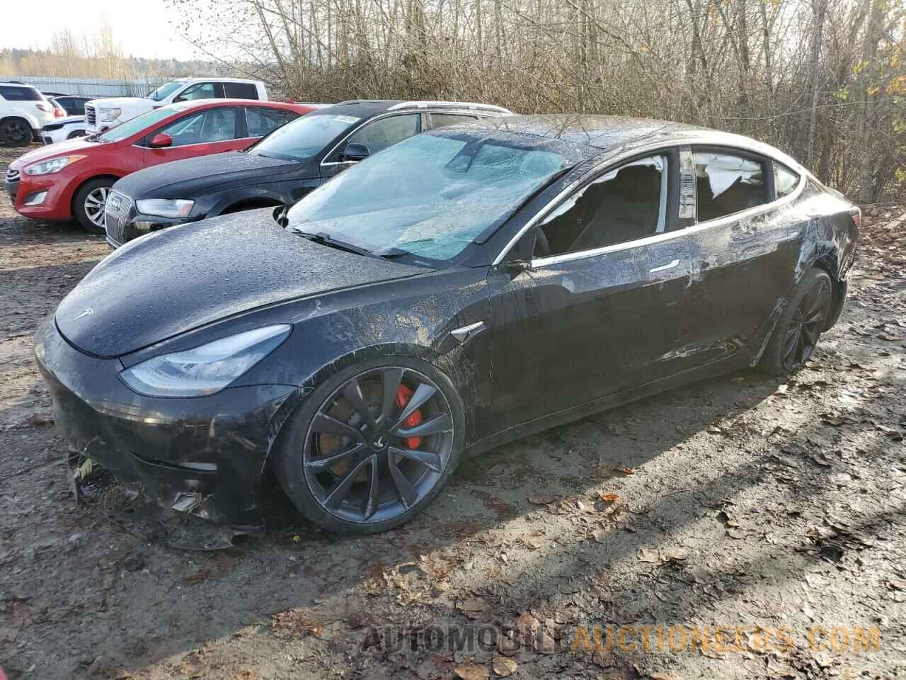 5YJ3E1EC1LF742002 TESLA MODEL 3 2020