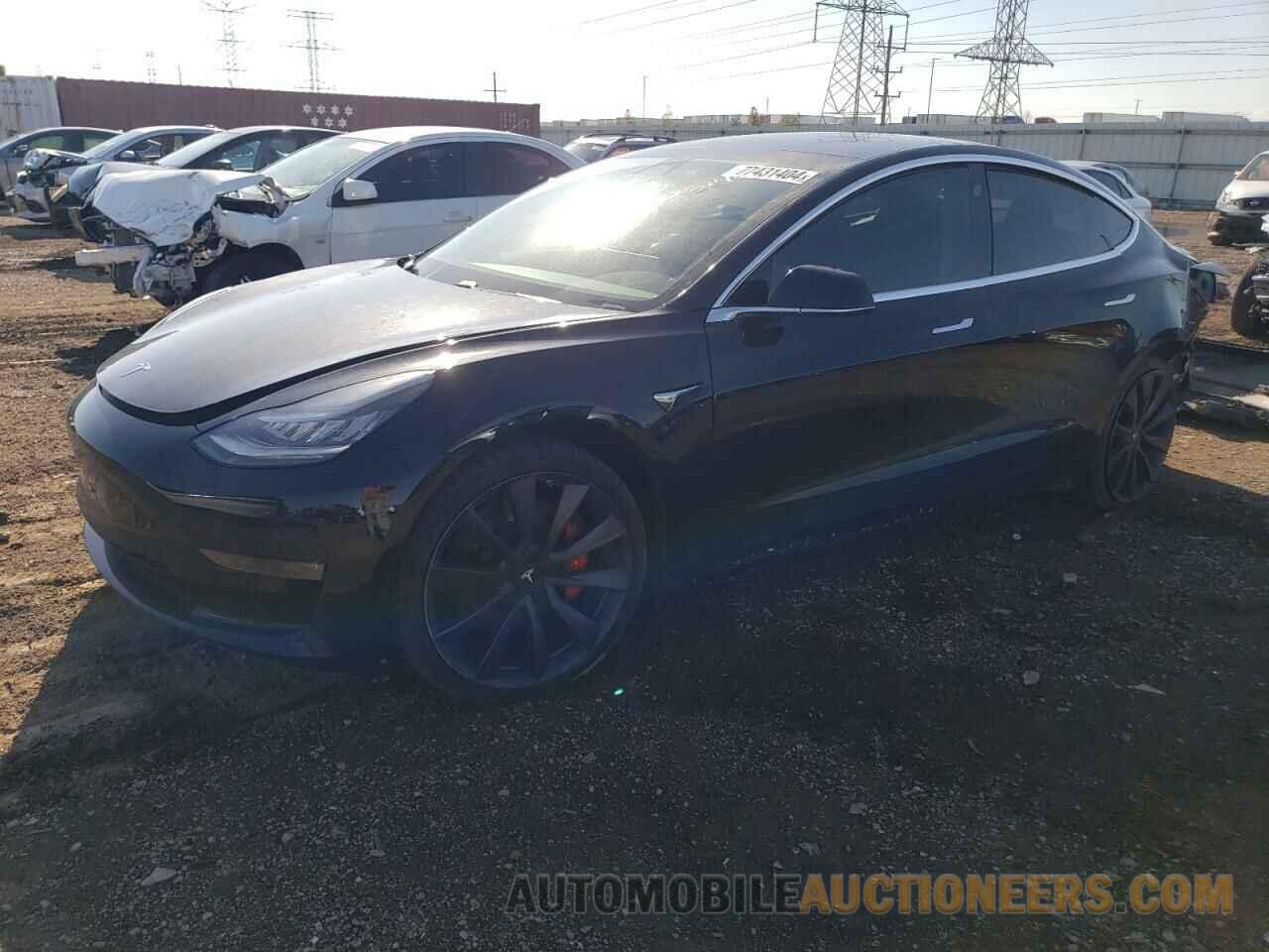 5YJ3E1EC1LF796156 TESLA MODEL 3 2020