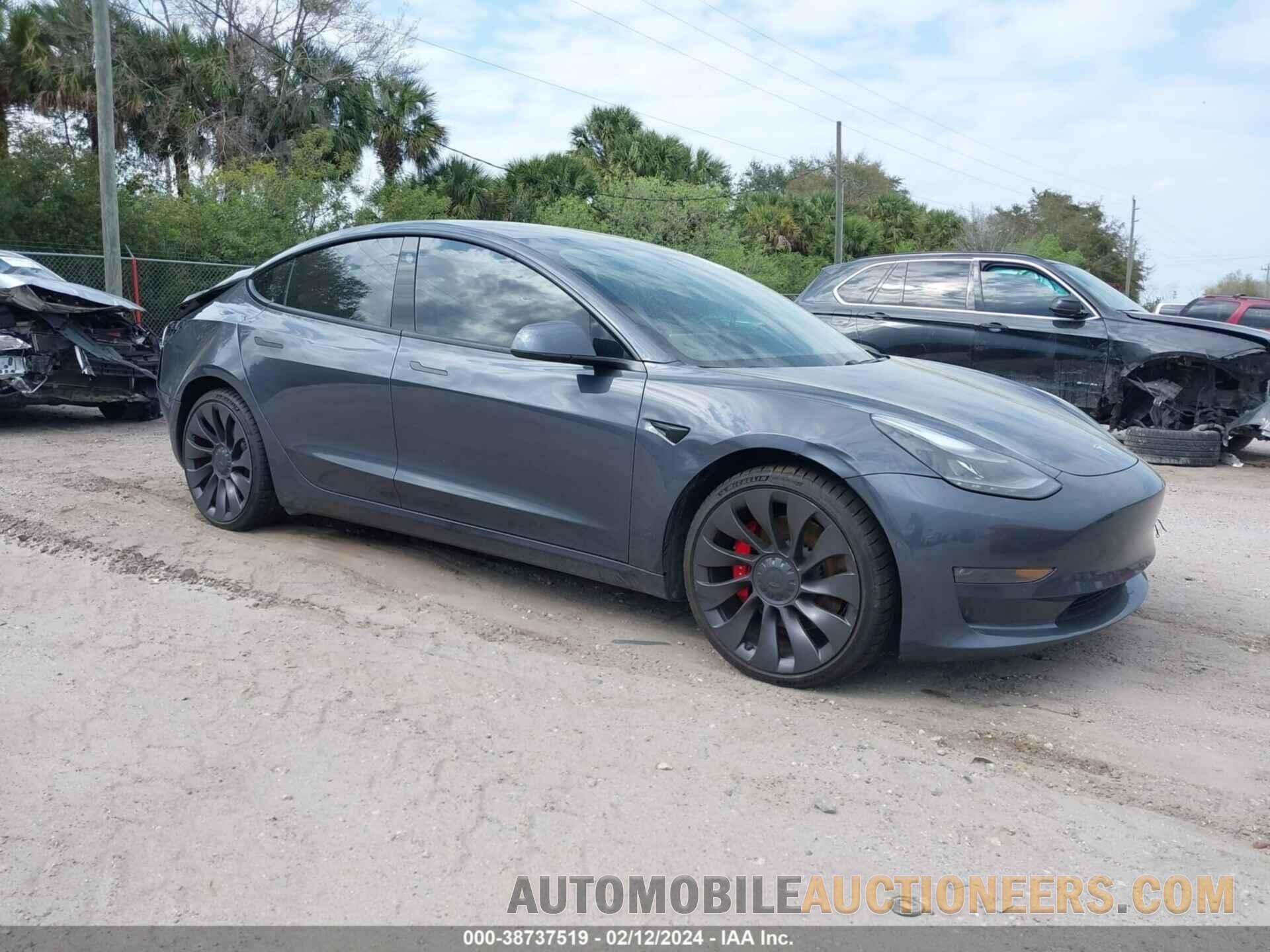 5YJ3E1EC1MF020241 TESLA MODEL 3 2021