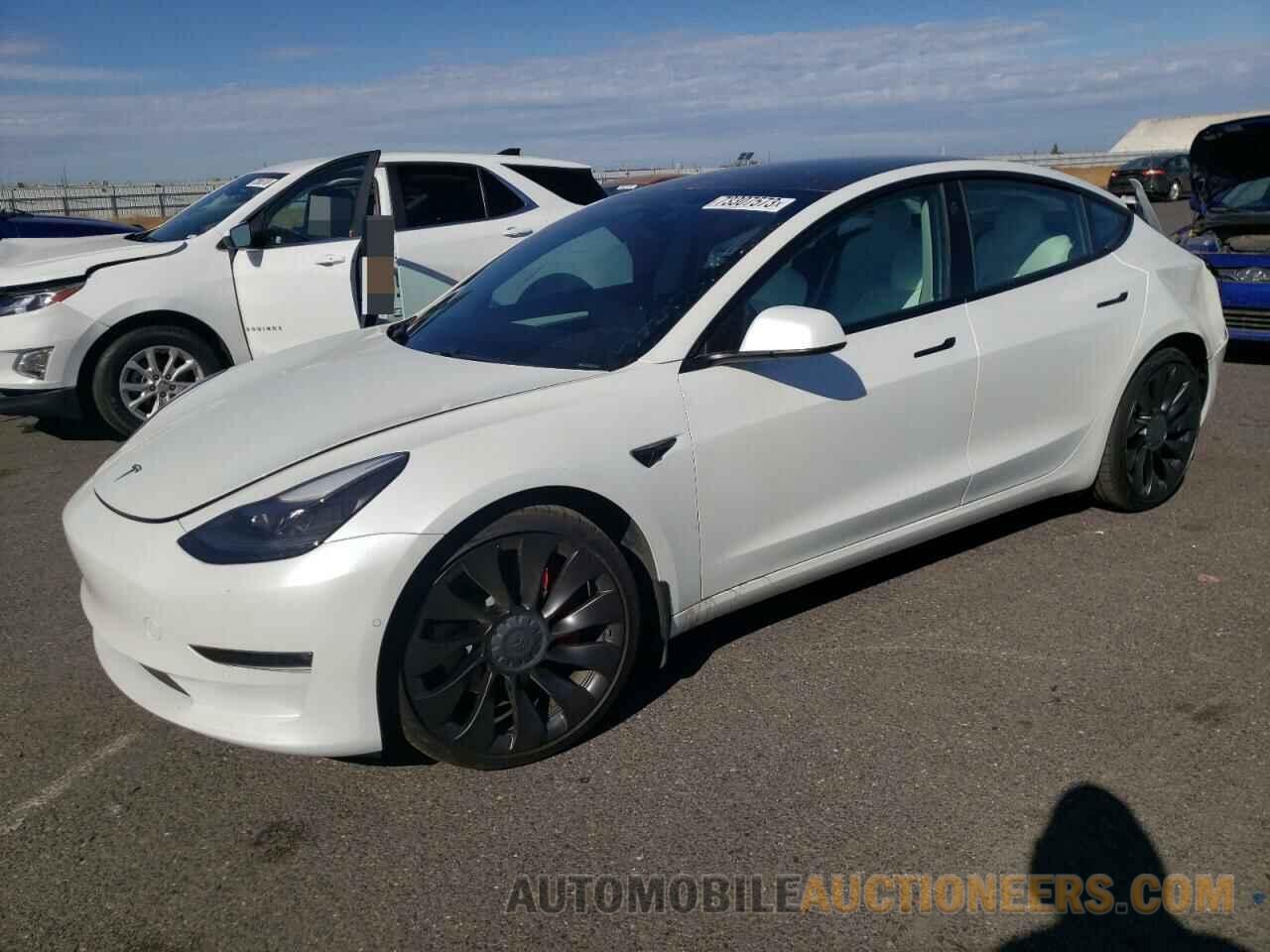 5YJ3E1EC1MF036259 TESLA MODEL 3 2021