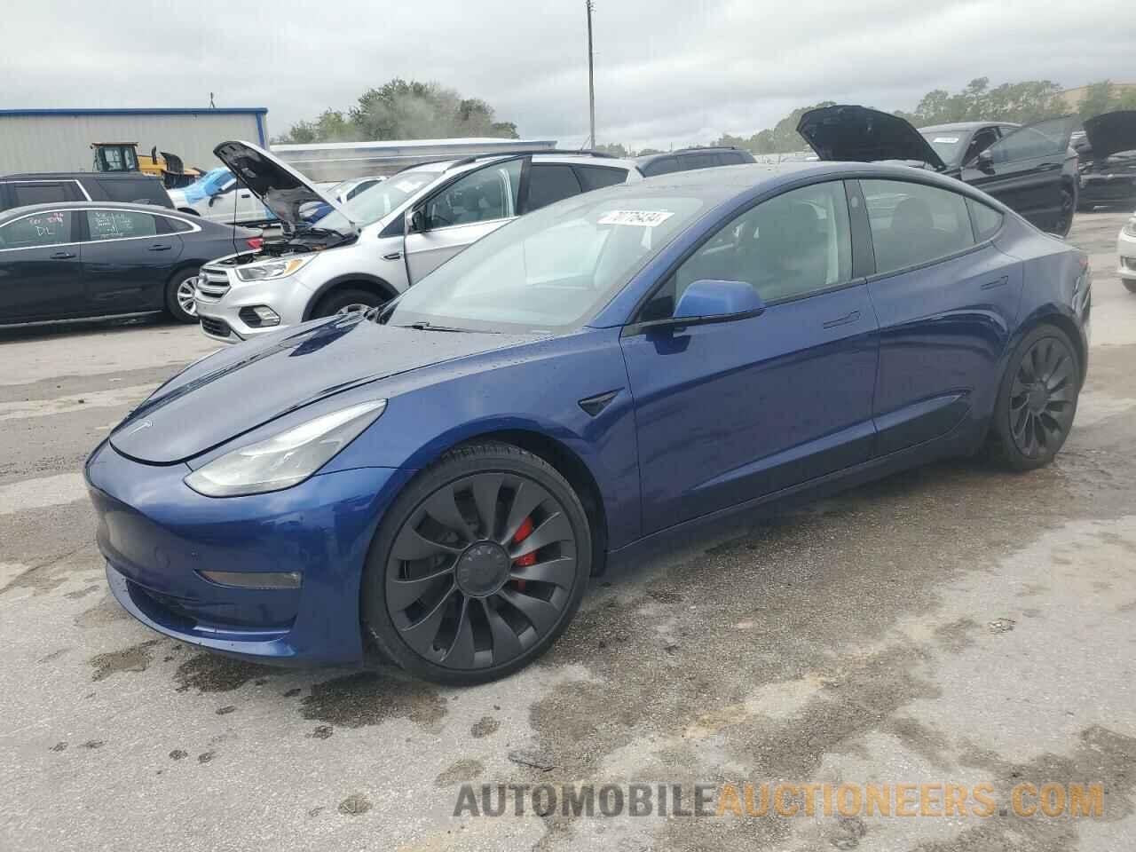 5YJ3E1EC1MF044975 TESLA MODEL 3 2021