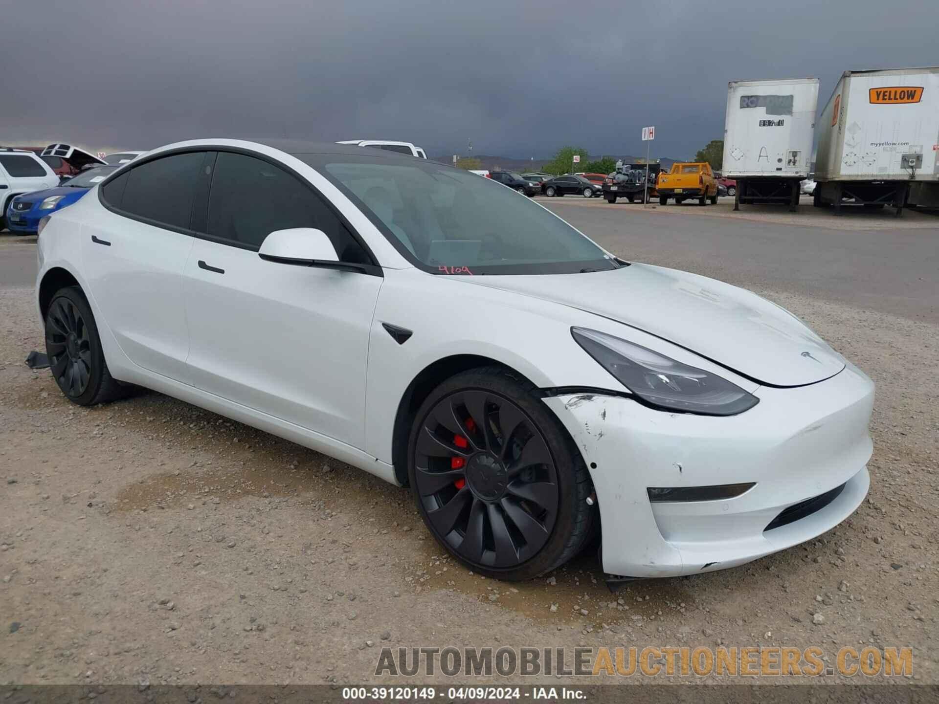 5YJ3E1EC1MF055121 TESLA MODEL 3 2021