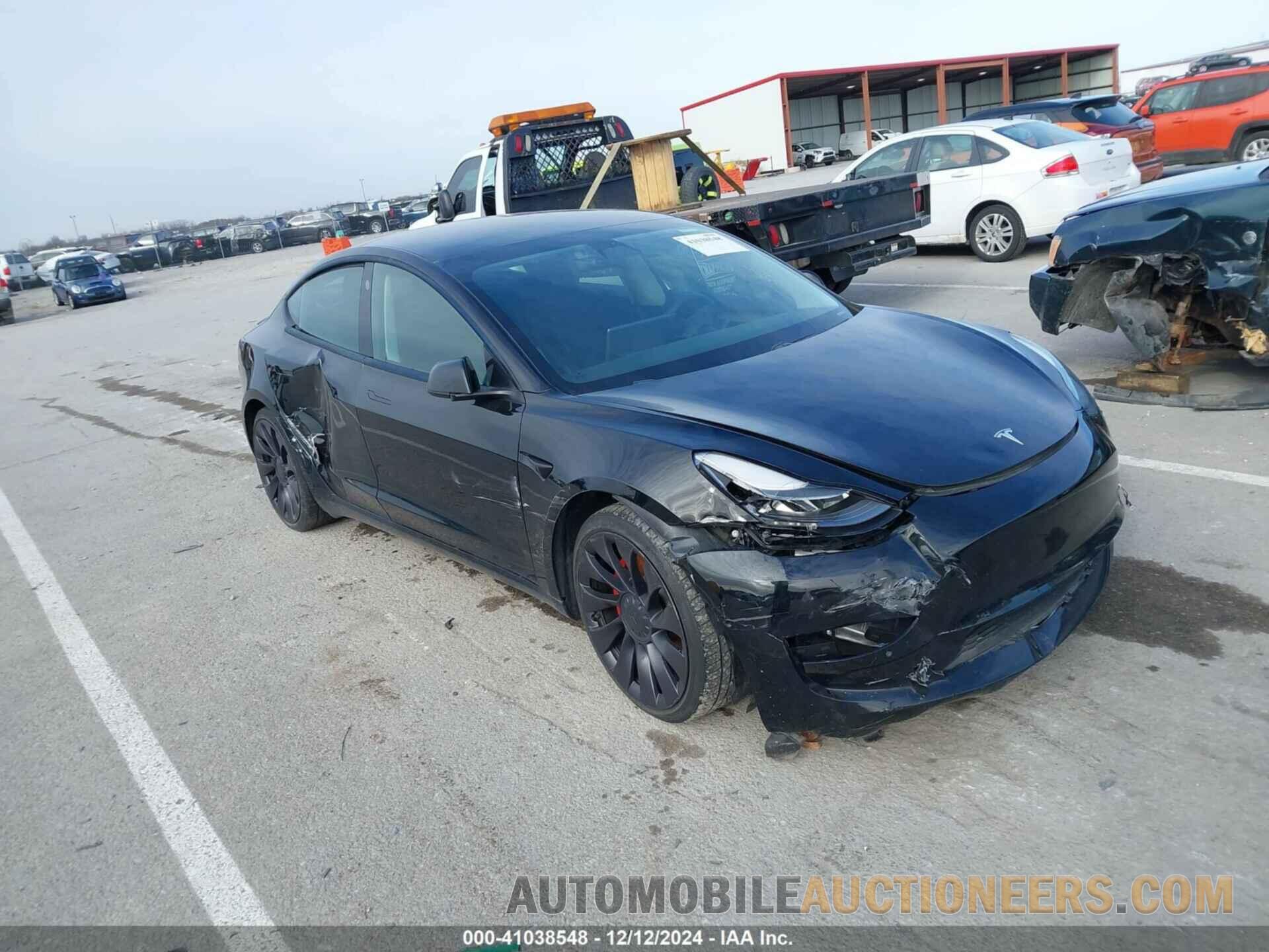 5YJ3E1EC1MF063395 TESLA MODEL 3 2021