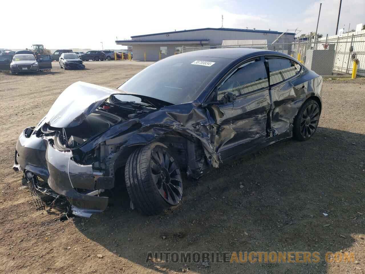 5YJ3E1EC1MF075448 TESLA MODEL 3 2021