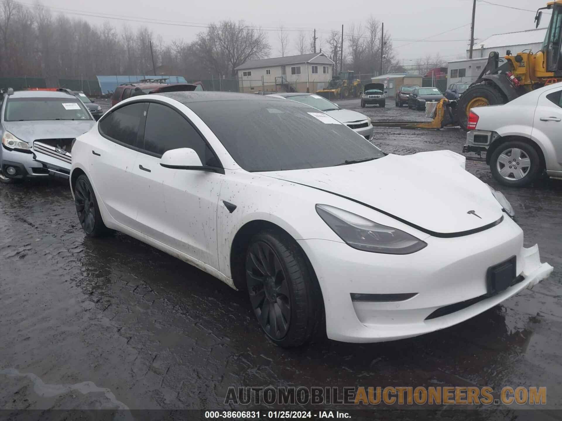 5YJ3E1EC1MF867888 TESLA MODEL 3 2021