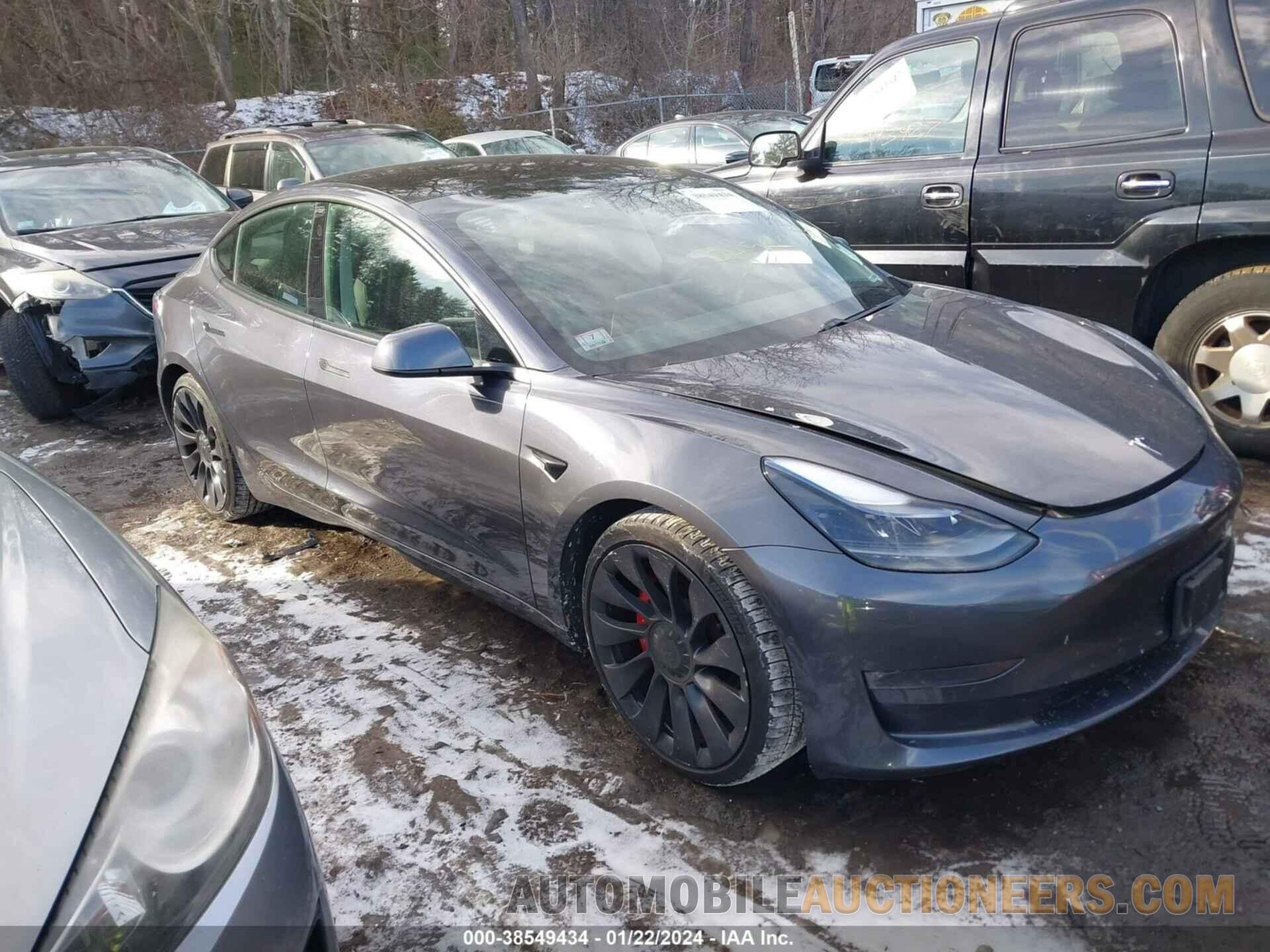 5YJ3E1EC1MF925482 TESLA MODEL 3 2021