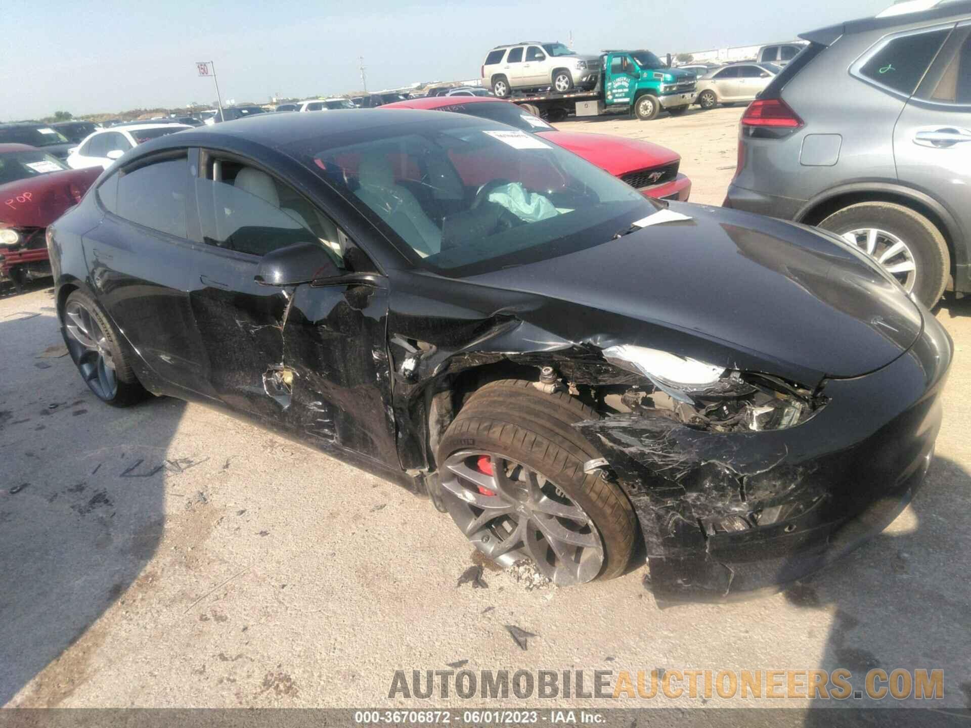 5YJ3E1EC1MF980885 TESLA MODEL 3 2021