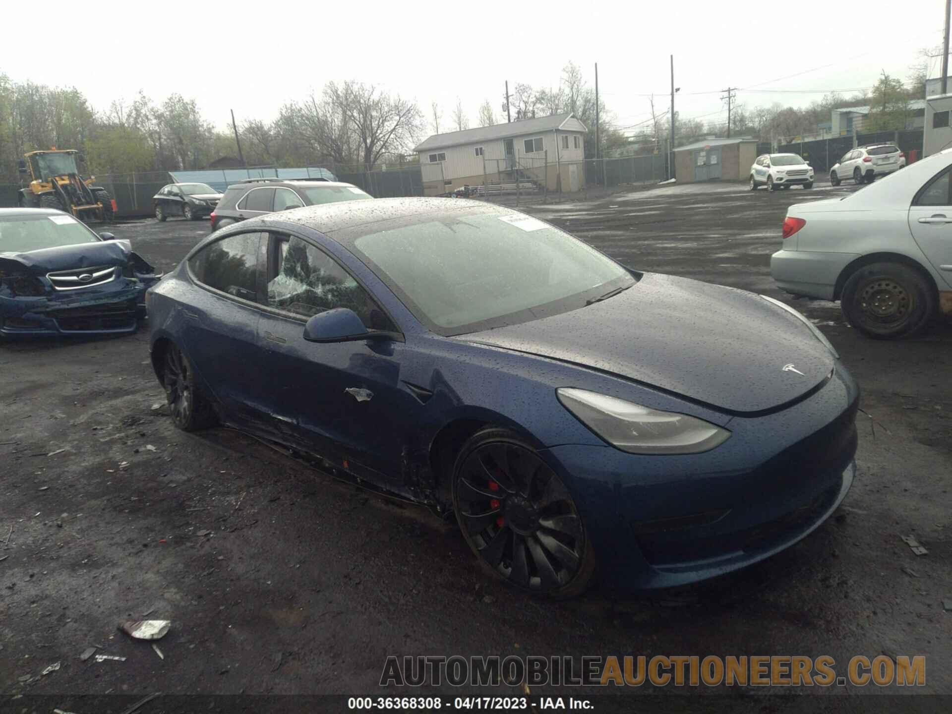 5YJ3E1EC1MF984855 TESLA MODEL 3 2021