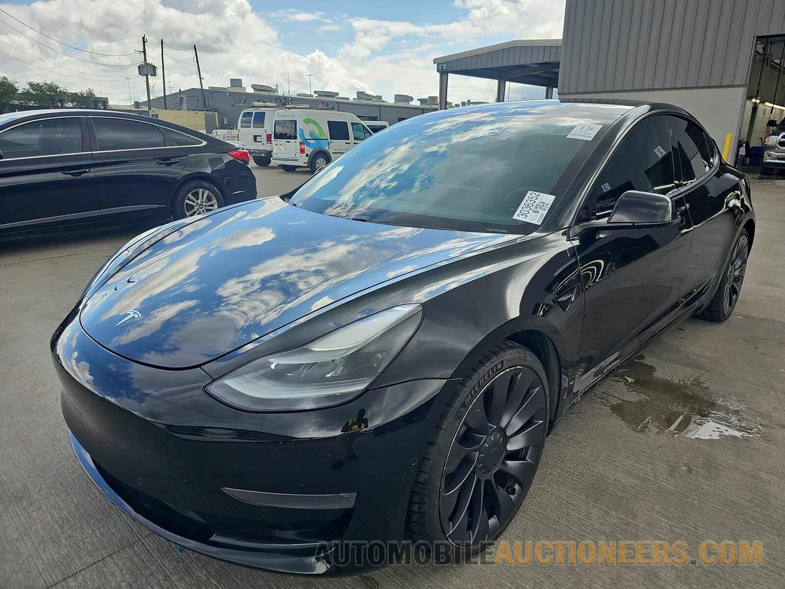 5YJ3E1EC1MF992356 Tesla Model 3 2021