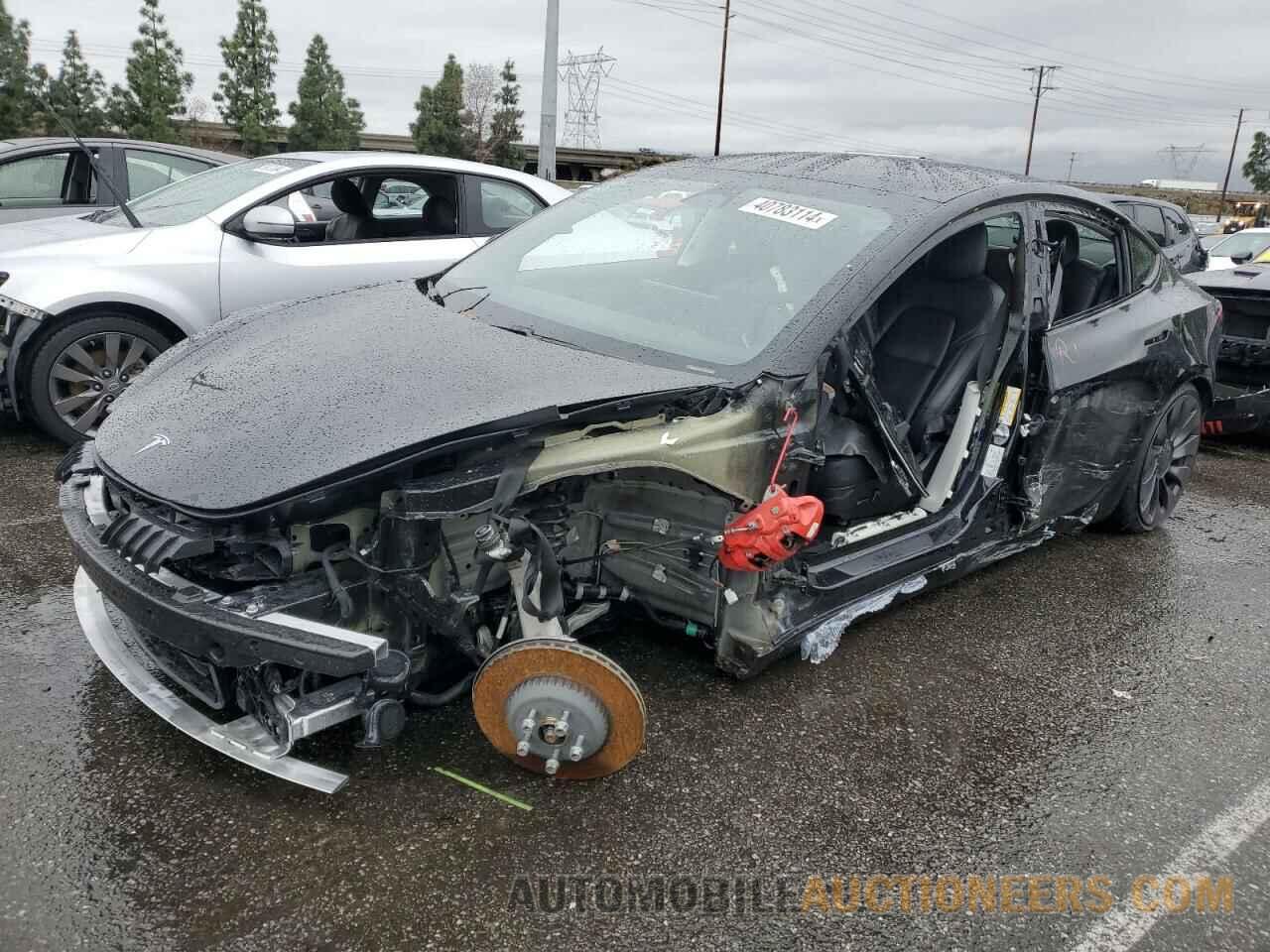 5YJ3E1EC1NF136959 TESLA MODEL 3 2022