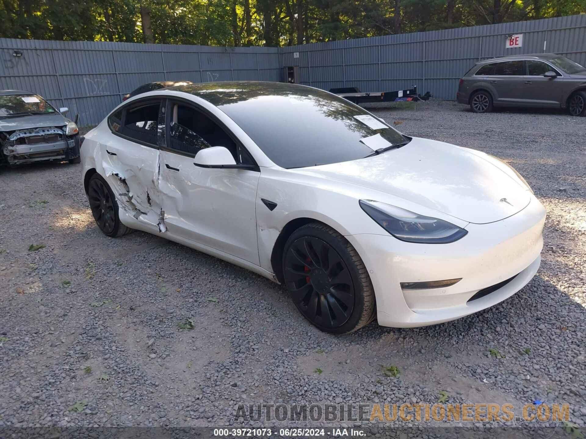 5YJ3E1EC1NF165362 TESLA MODEL 3 2022