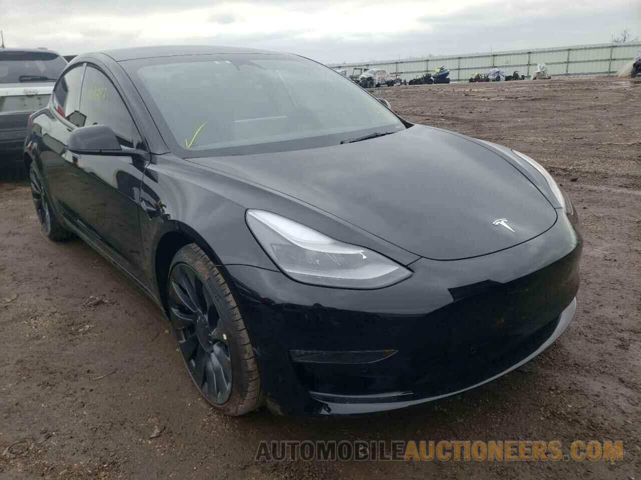 5YJ3E1EC1NF181450 TESLA MODEL 3 2022