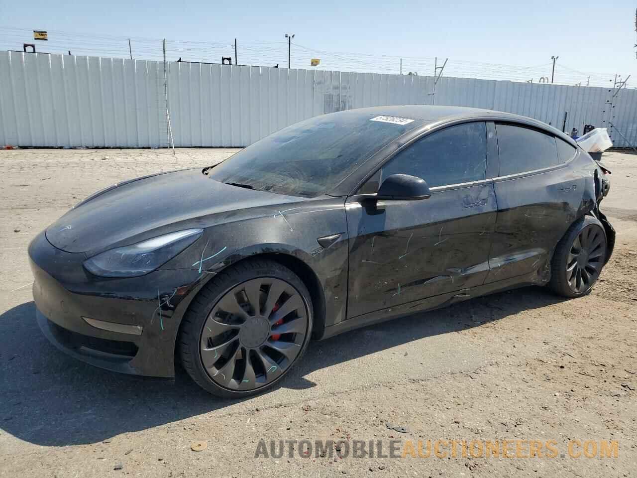 5YJ3E1EC1NF209750 TESLA MODEL 3 2022