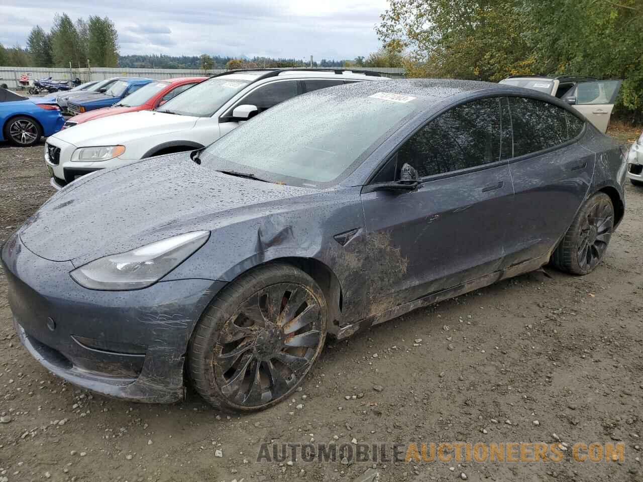 5YJ3E1EC1NF263050 TESLA MODEL 3 2022