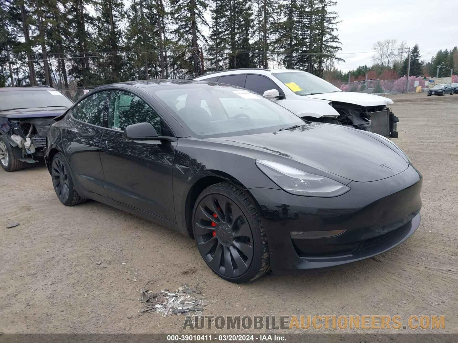 5YJ3E1EC1NF348468 TESLA MODEL 3 2022