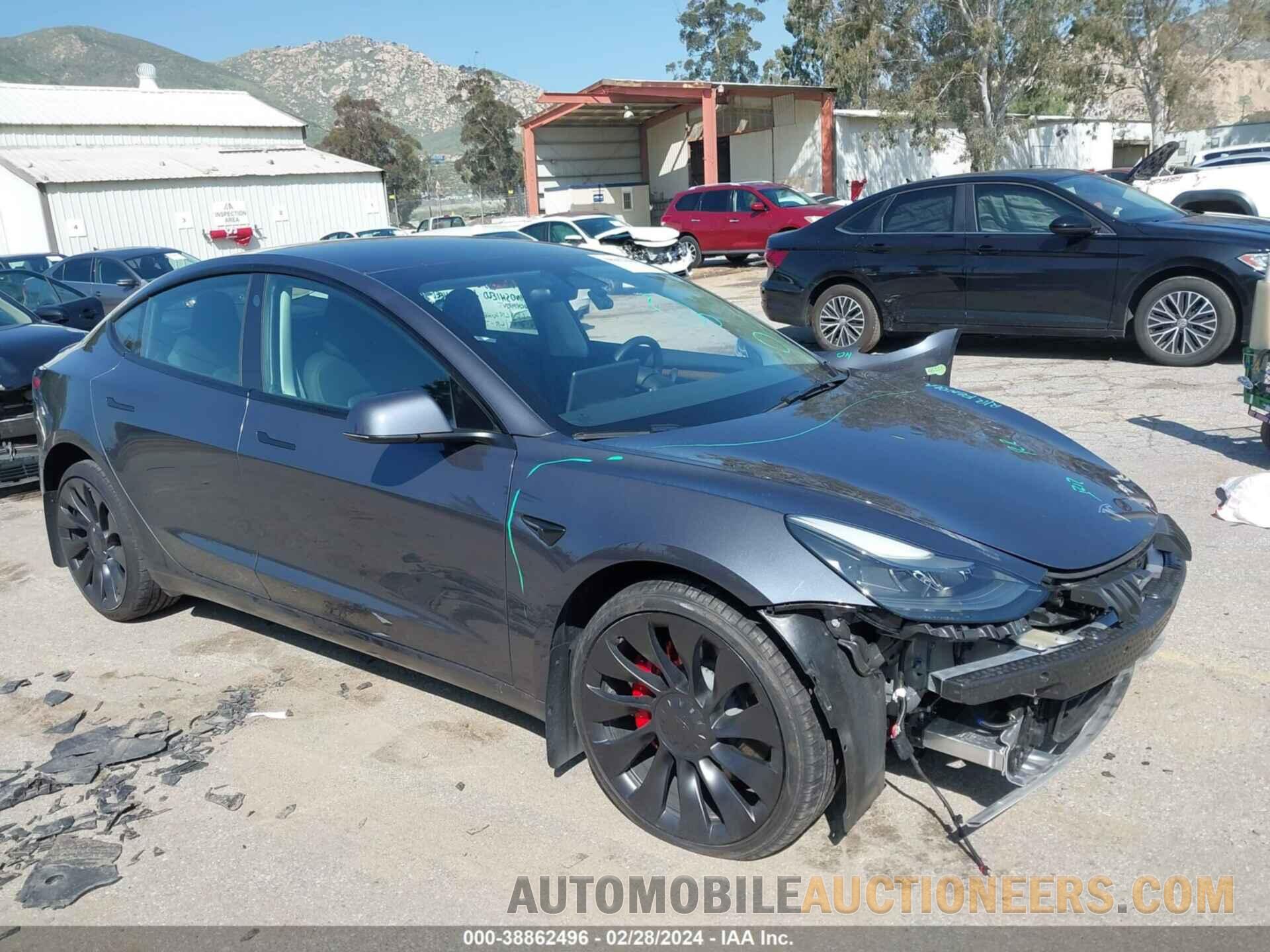 5YJ3E1EC1PF467625 TESLA MODEL 3 2023