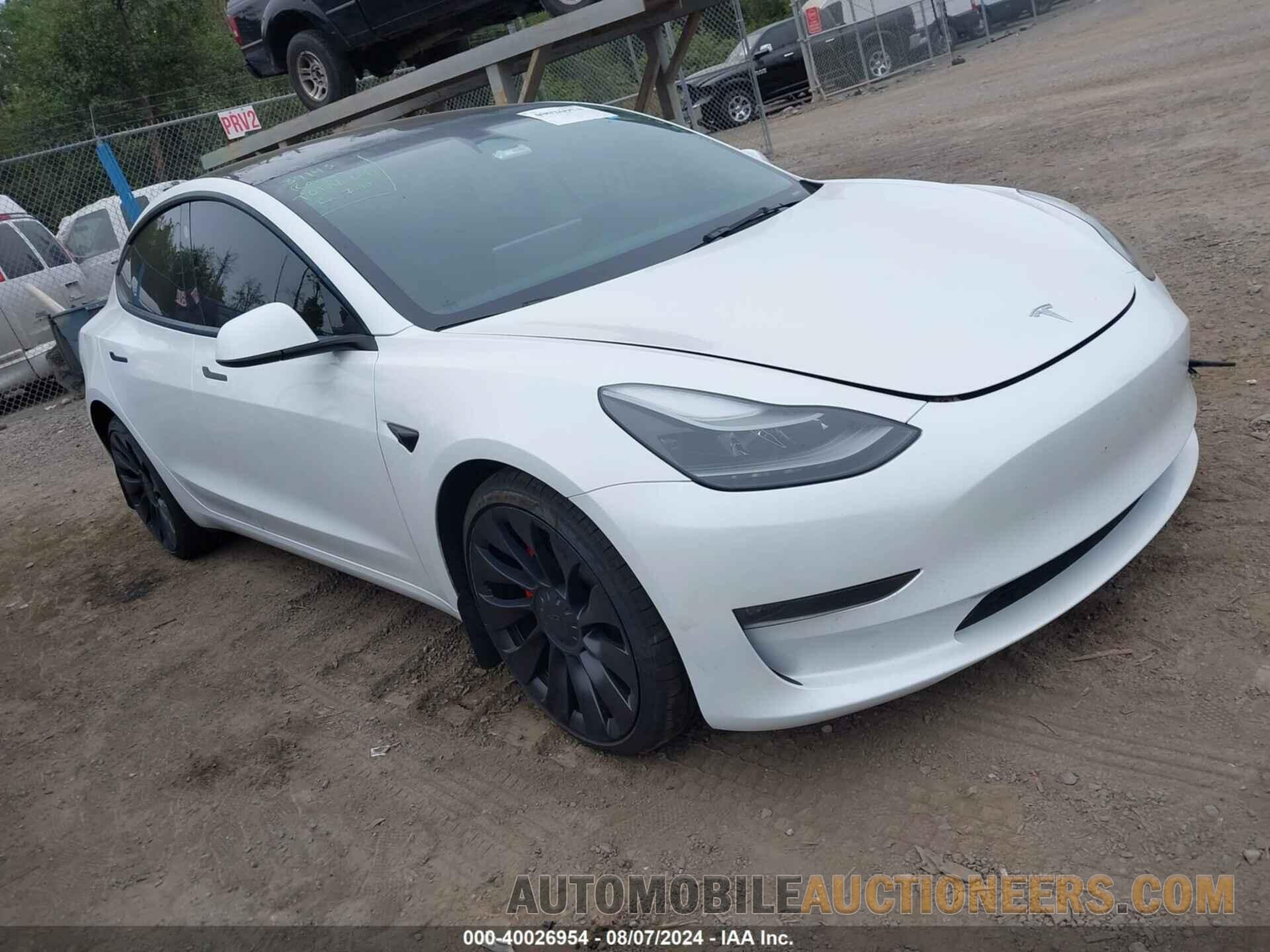 5YJ3E1EC1PF480259 TESLA MODEL 3 2023