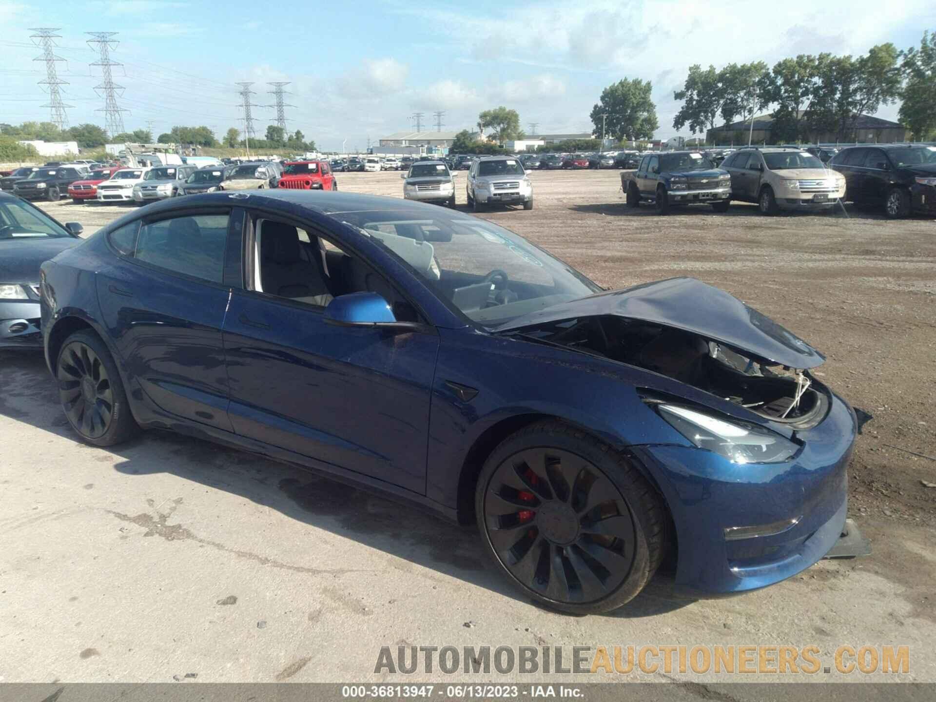 5YJ3E1EC1PF484666 TESLA MODEL 3 2023