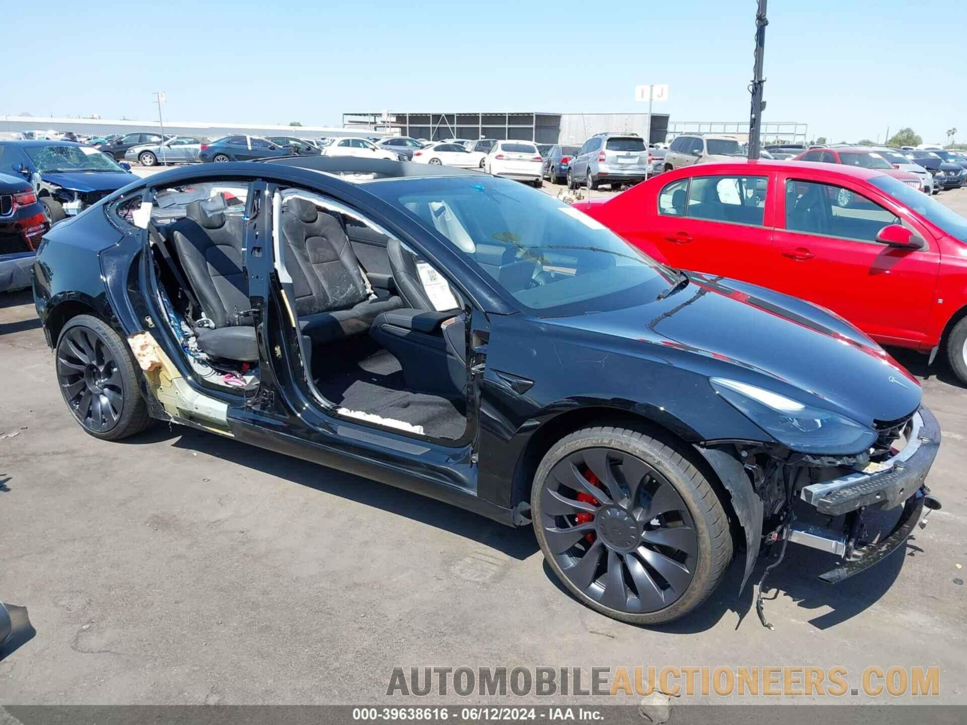 5YJ3E1EC1PF654685 TESLA MODEL 3 2023