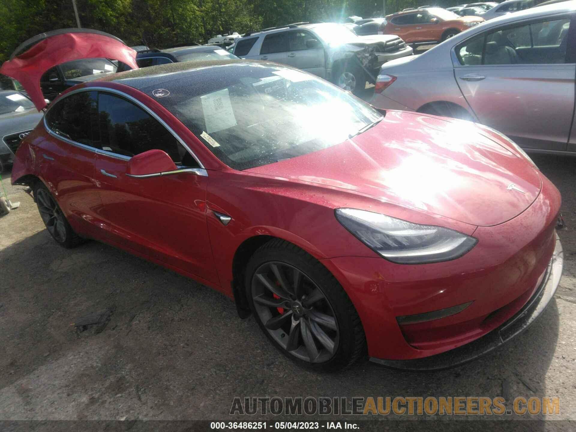 5YJ3E1EC2LF603058 TESLA MODEL 3 2020