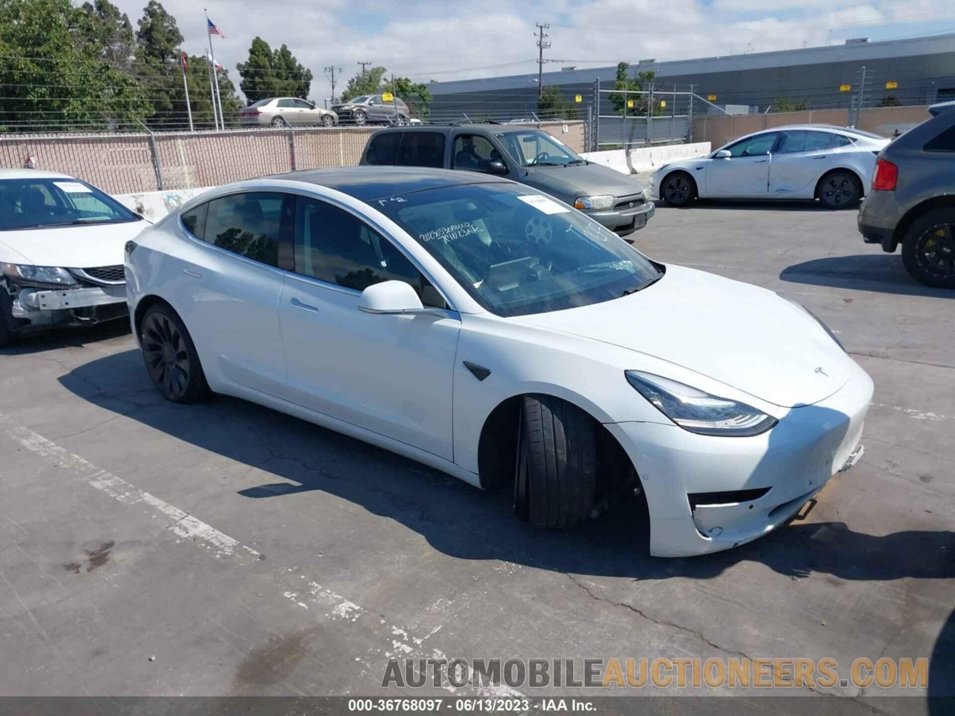 5YJ3E1EC2LF624332 TESLA MODEL 3 2020