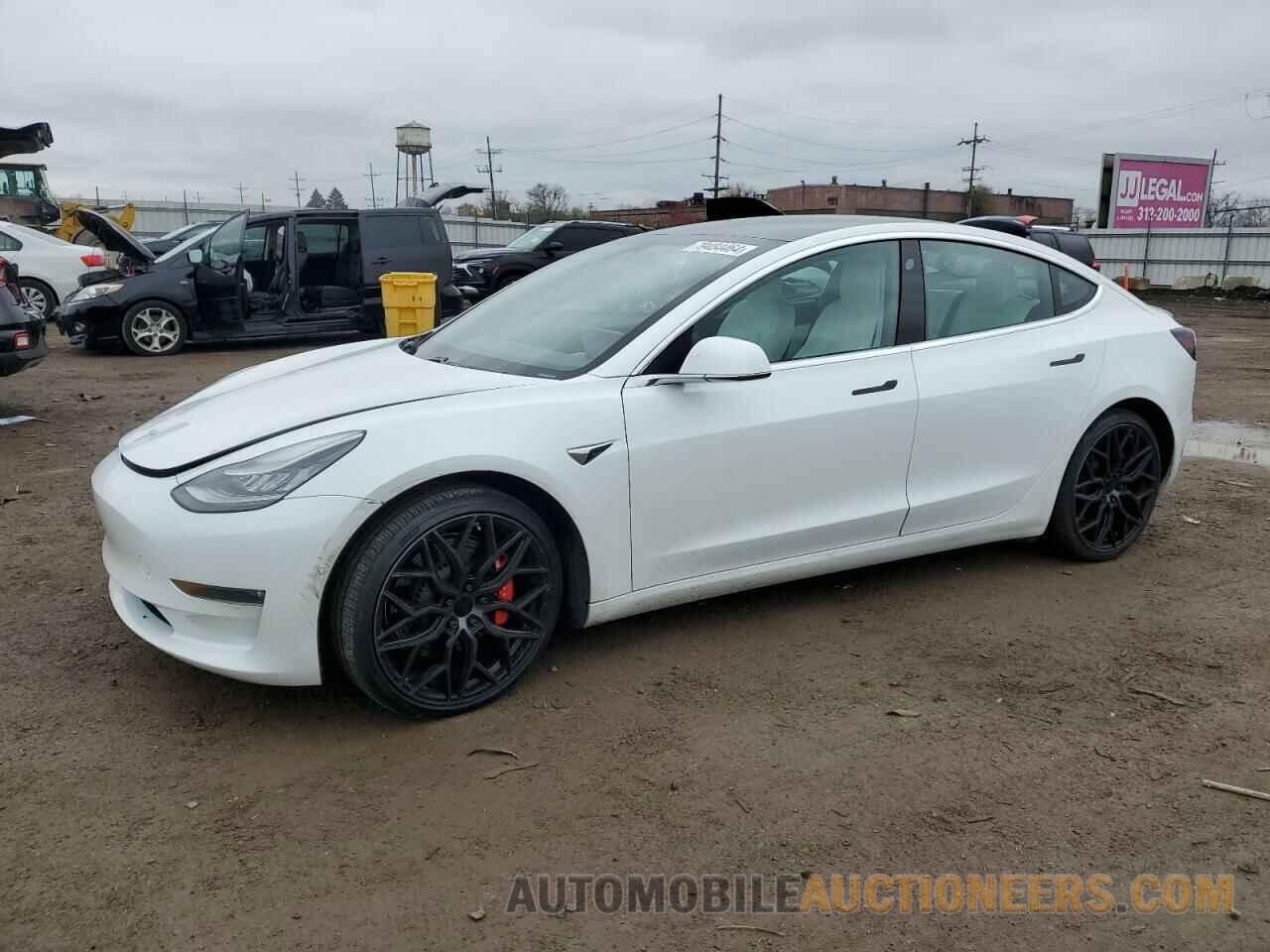 5YJ3E1EC2LF624640 TESLA MODEL 3 2020