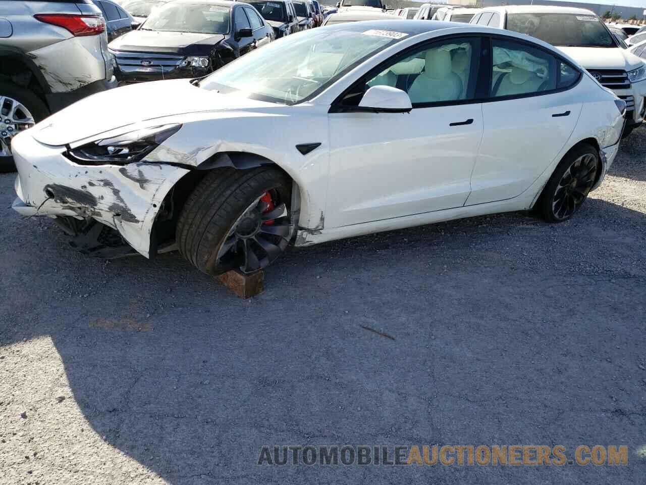 5YJ3E1EC2MF037792 TESLA MODEL 3 2021