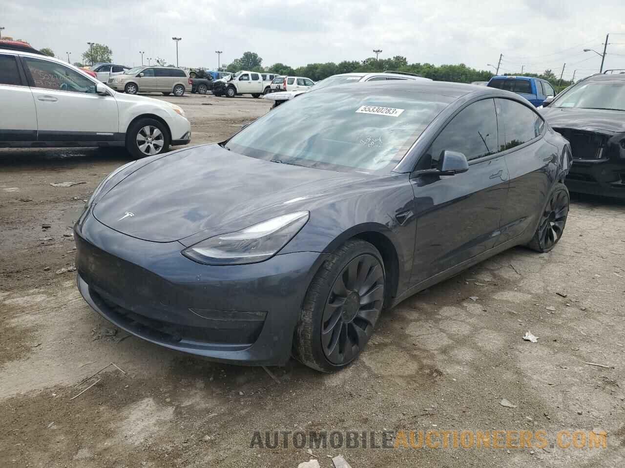 5YJ3E1EC2MF059615 TESLA MODEL 3 2021