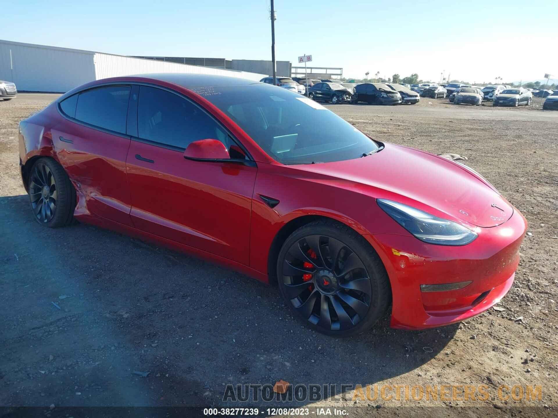 5YJ3E1EC2MF065043 TESLA MODEL 3 2021