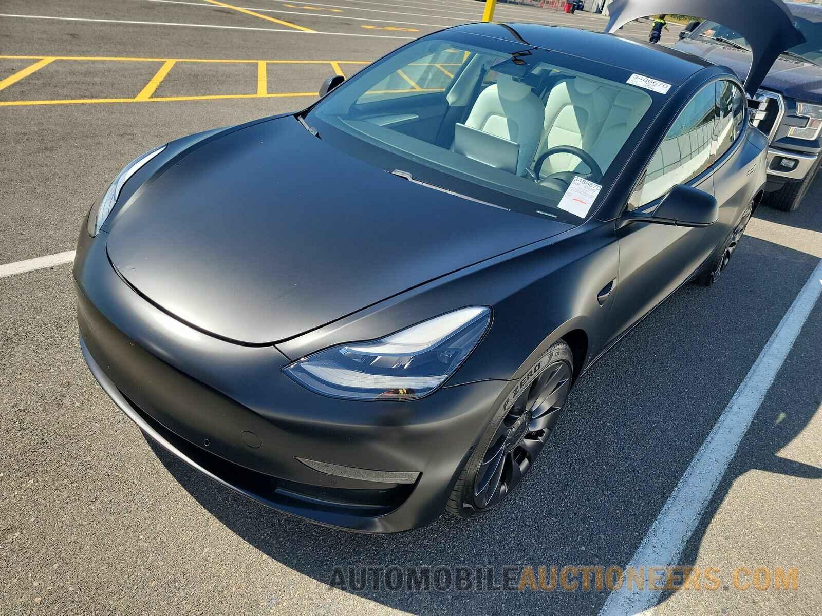 5YJ3E1EC2MF075488 Tesla Model 3 2021