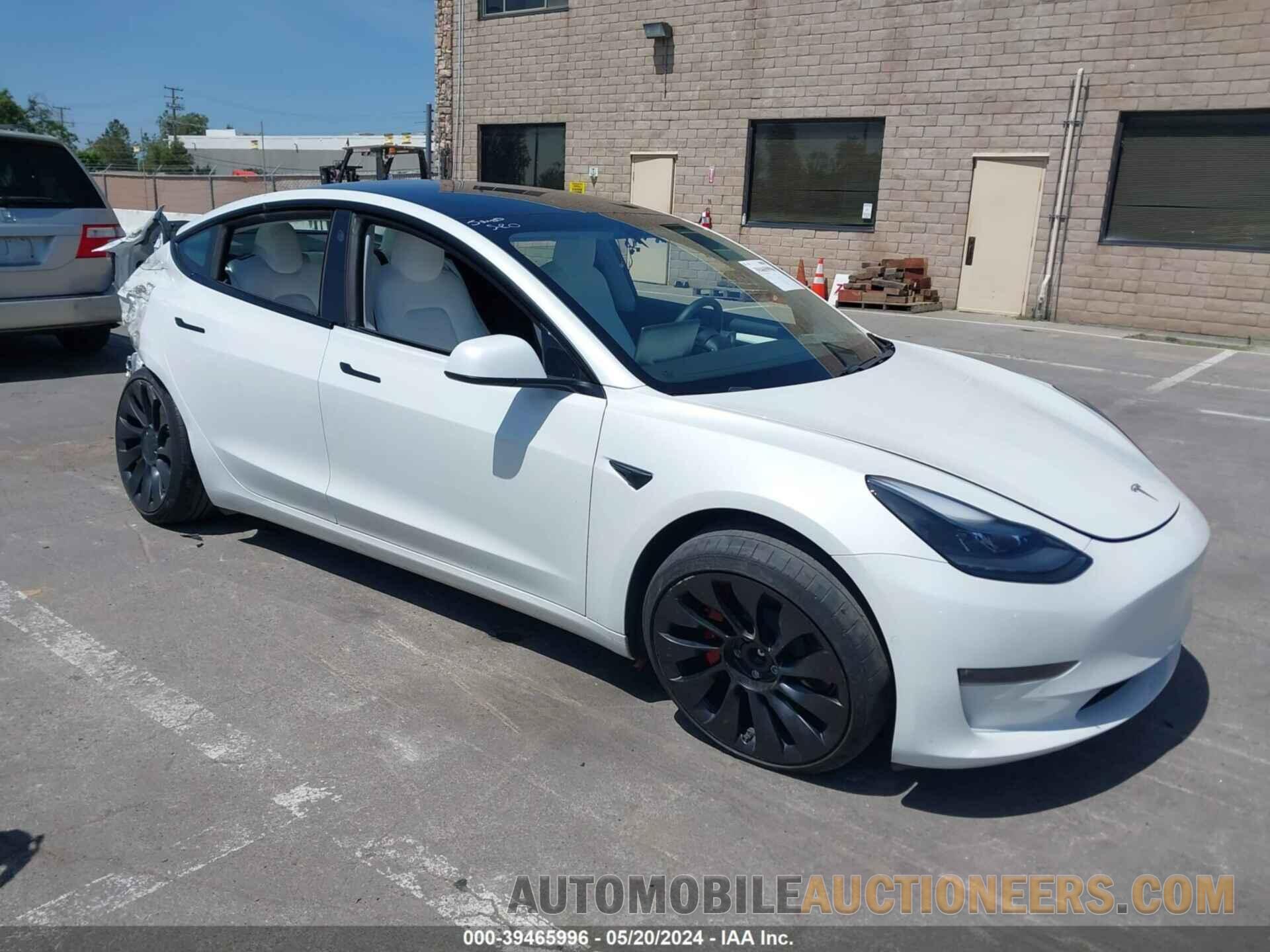 5YJ3E1EC2MF076270 TESLA MODEL 3 2021