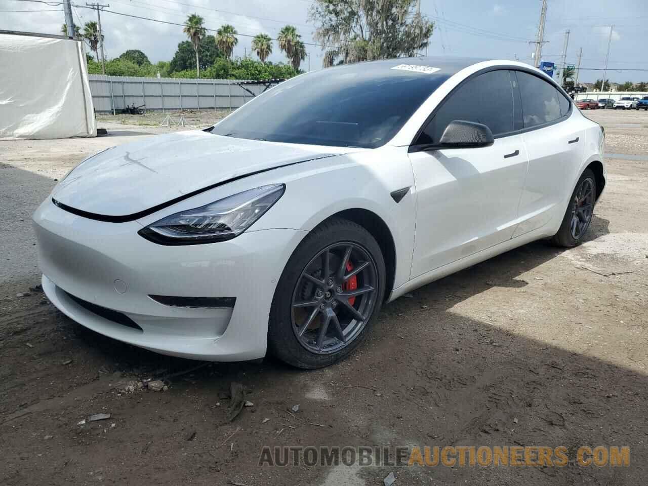 5YJ3E1EC2MF862540 TESLA MODEL 3 2021