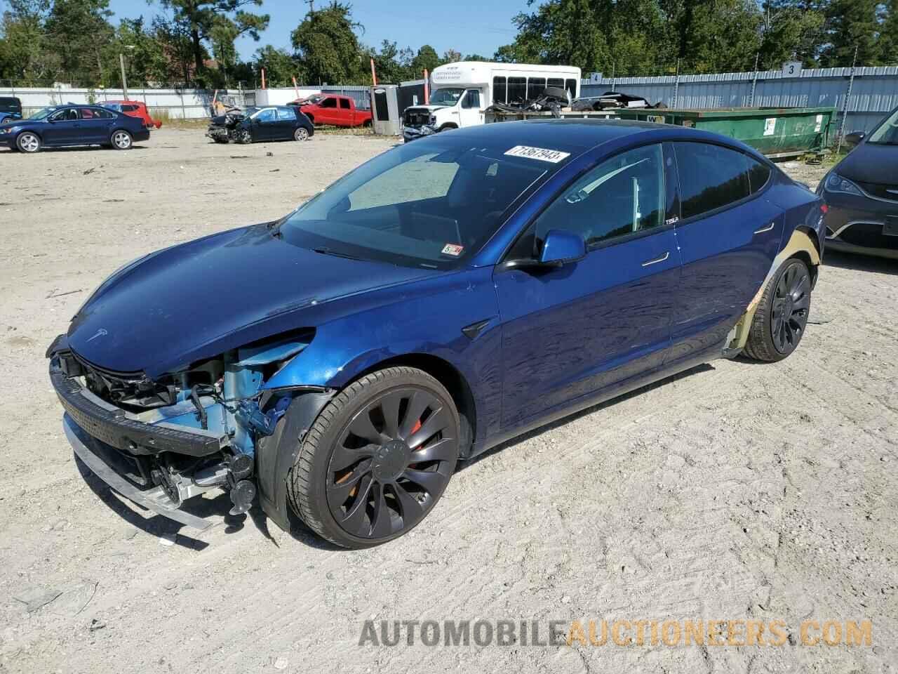 5YJ3E1EC2MF914149 TESLA MODEL 3 2021