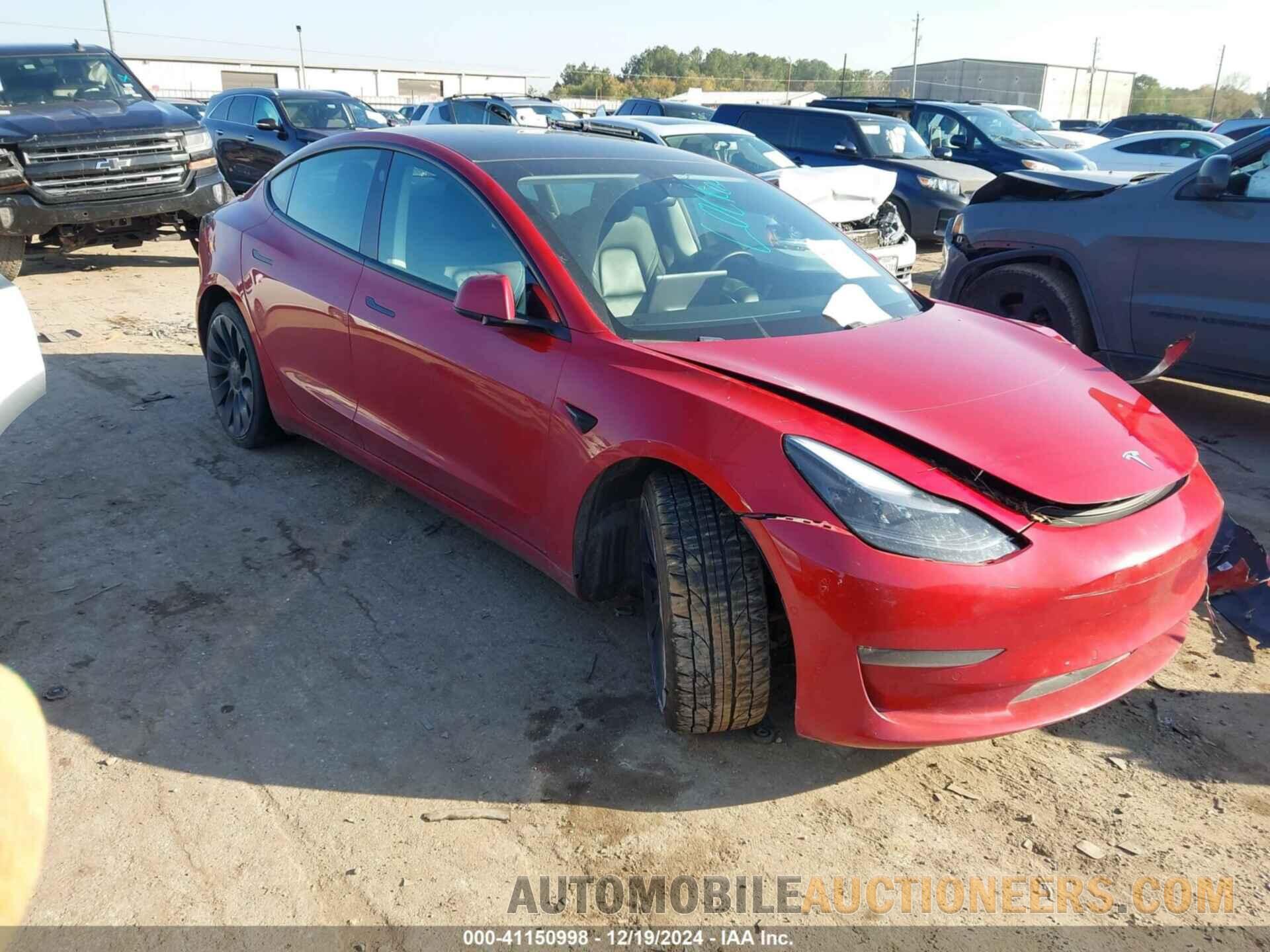 5YJ3E1EC2MF926060 TESLA MODEL 3 2021