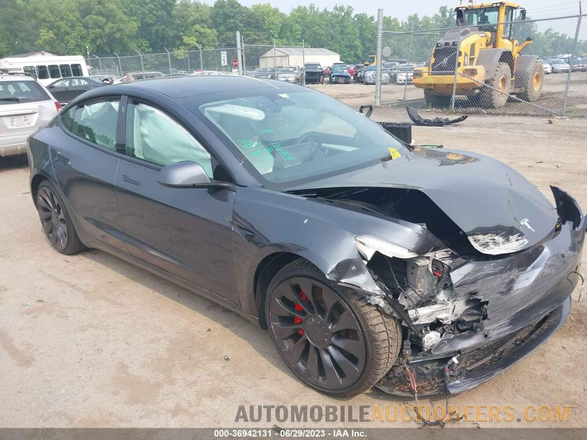 5YJ3E1EC2MF980894 TESLA MODEL 3 2021