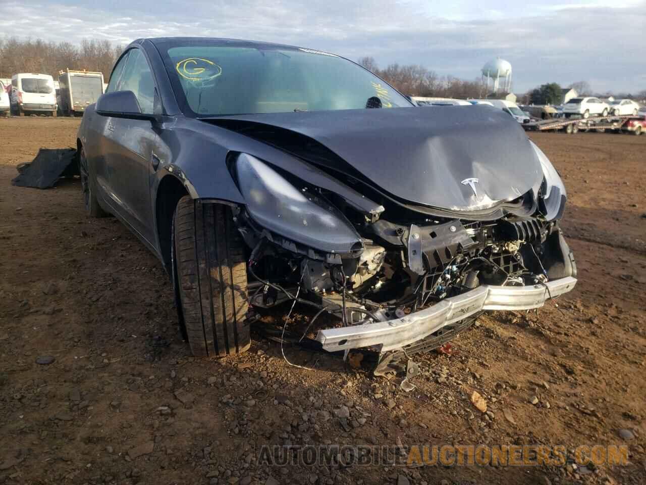 5YJ3E1EC2MF981141 TESLA MODEL 3 2021