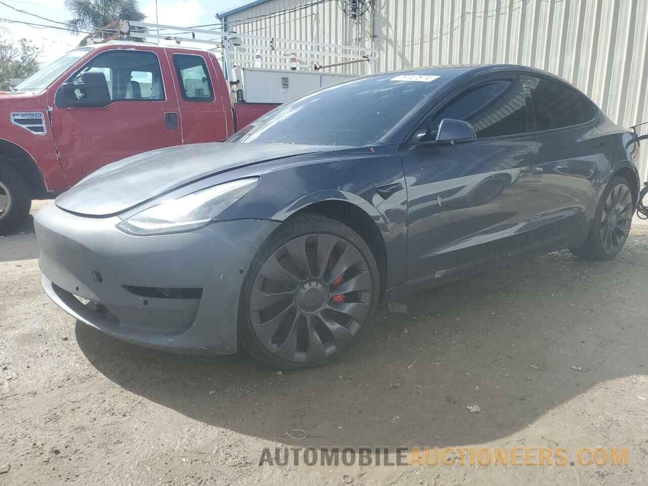 5YJ3E1EC2NF127817 TESLA MODEL 3 2022