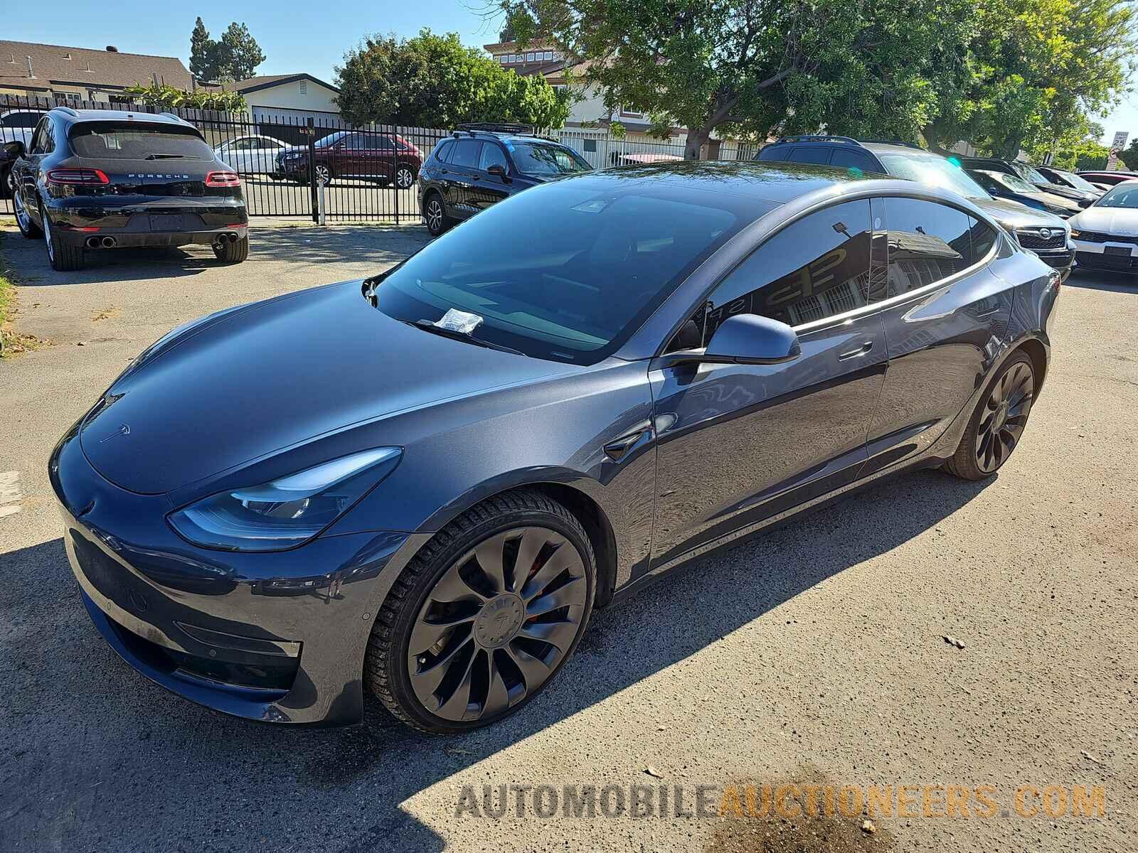 5YJ3E1EC2NF203245 Tesla Model 3 2022